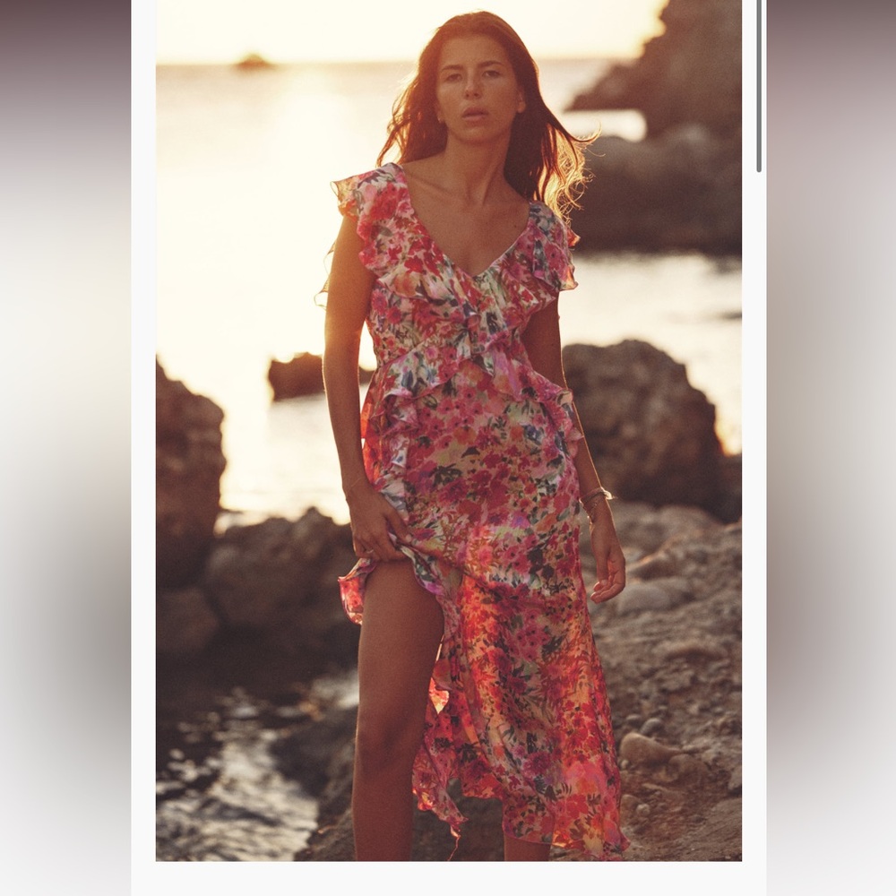 Zara floral dress